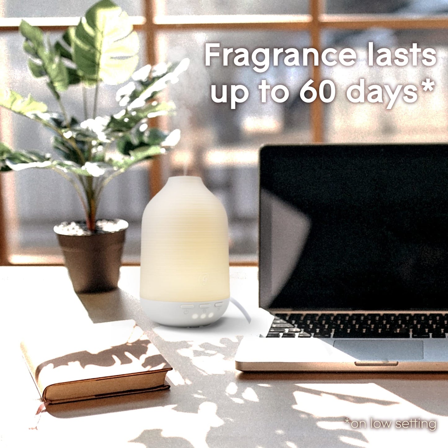 Glade Aromatherapy Diffuser & Essential Oil, Air Freshener for Home, Choose Calm Scent with Notes of Lavender & Sandalwood, 0.56 Fl Oz