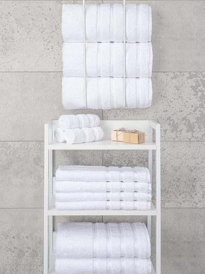 American Soft Linen Luxury 4 Piece Bath Towel Set, 600 GSM 100% Cotton Turkish