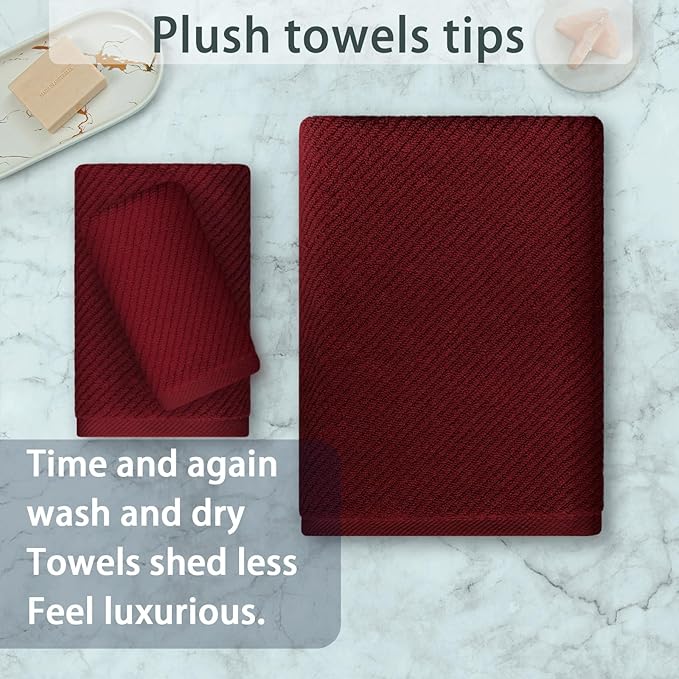 VOOVA & MOVAS 3 Piece Towel Set