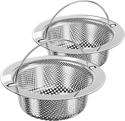 MR.SIGA Kitchen Sink Strainer, Stainless Steel Sink Drain Strainer, Dishwasher