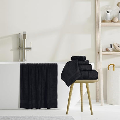 GLAMBURG Ultra Soft 8-Piece Towel Set