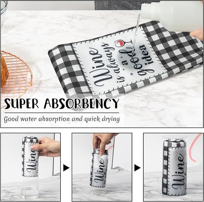 R HORSE Funny Kitchen Dish Towels