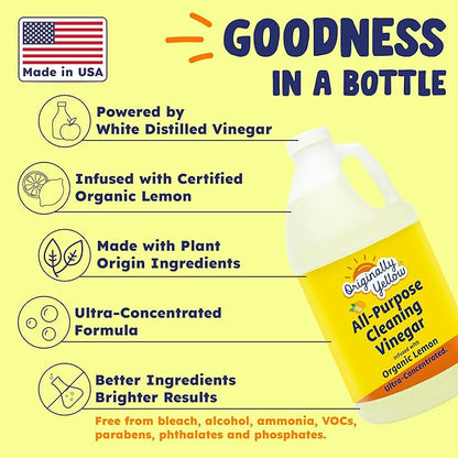 Originally Yellow Lemon White Vinegar