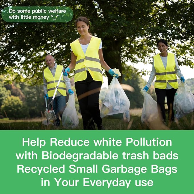 3 Gallon Biodegradable Trash Bags