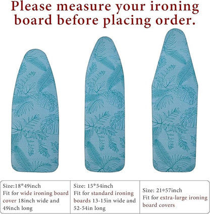 Ironing Board Cover for 18" x 49", Extra-Wide Pad