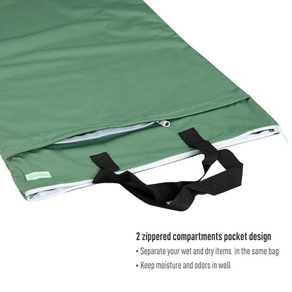 wegreeco Reusable Hanging Wet Dry Cloth Diaper Bag