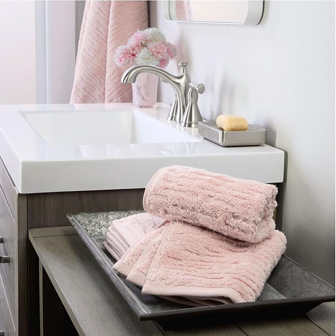 SKL Home CloudSoft 100% Cotton Luxury 2-Piece Hand Towel Set, 600 GSM, Ultra