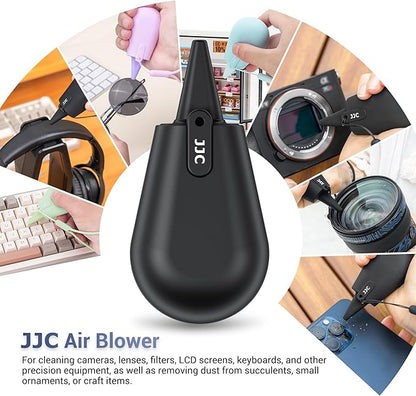 Pocket-Sized Silicone Camera Dust Blower Lens Air Blower, Small Camera Lens