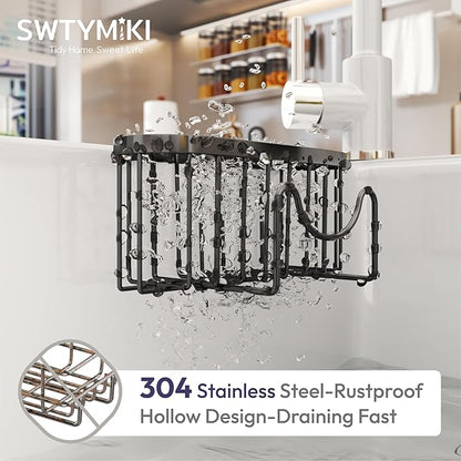 SWTYMIKI Sponge Holder for Kitchen Sink