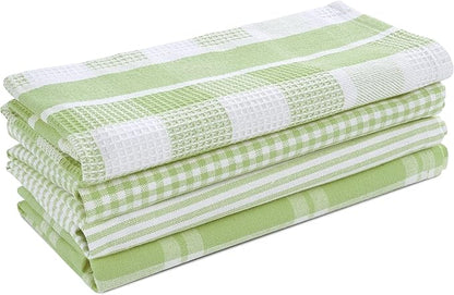 LANE LINEN 100% Cotton Kitchen Dish Cloths, Ultra Soft Absorbent Quick Drying