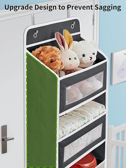 JARLINK 2 Pack Over The Door Organizer Storage, 5 Shelf Hanging Door Organizer