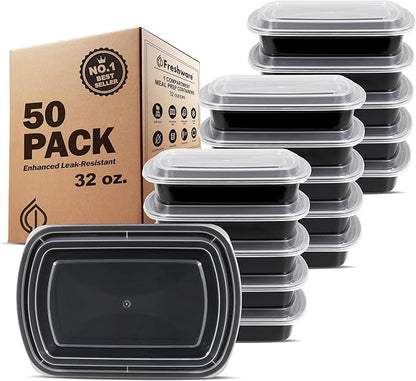 Freshware Meal Prep Containers 1 Compartment