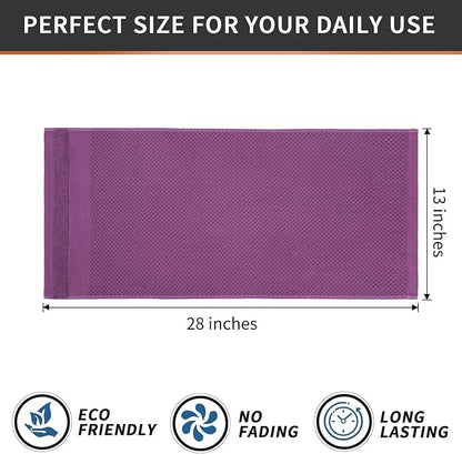 Homaxy 100% Cotton Waffle Weave Kitchen Towels, 13 x 28 Inches Super Absorbent