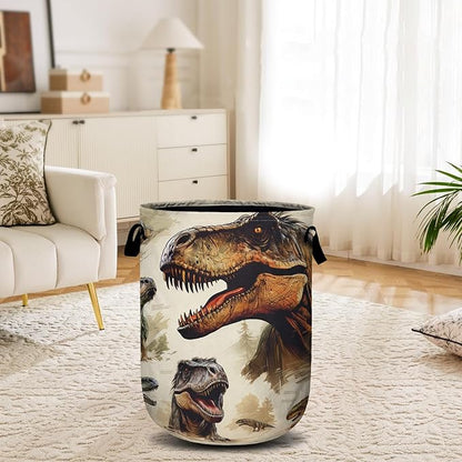 Dinosaur Laundry Basket, Laundry Hamper Collapsible Oxford Cloth