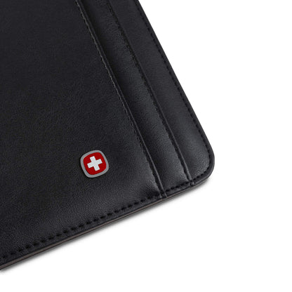 Wenger Merit Padfolio, Padded Document Organizer, Black
