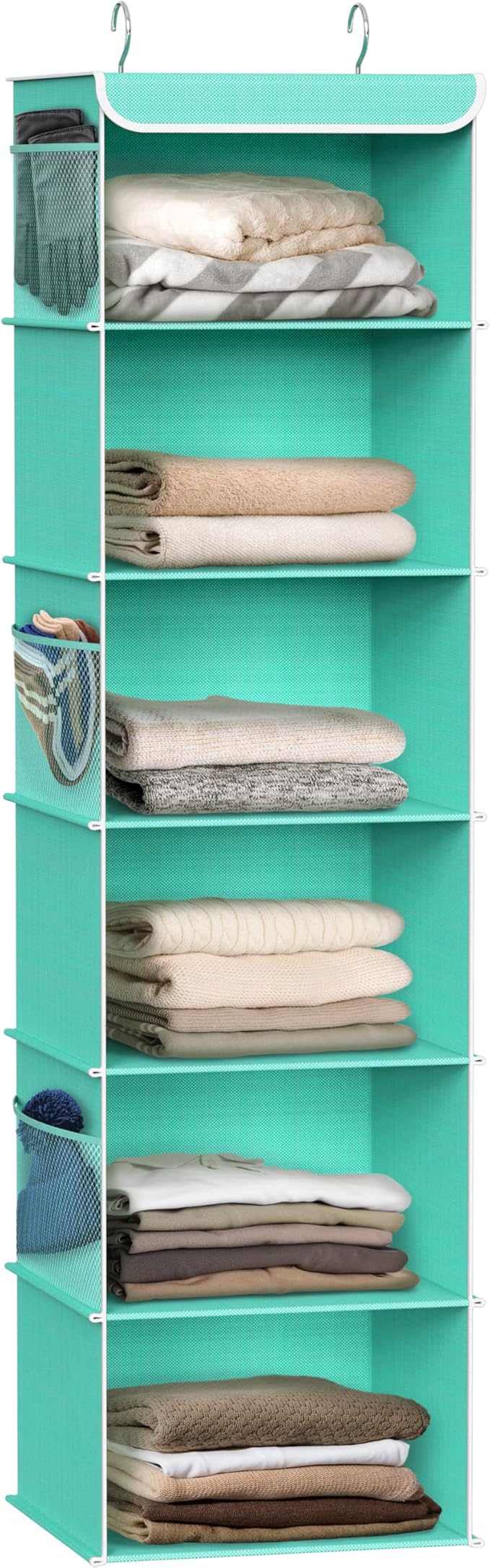 Simple Houseware 6 Shelf Hanging Closet Organizer