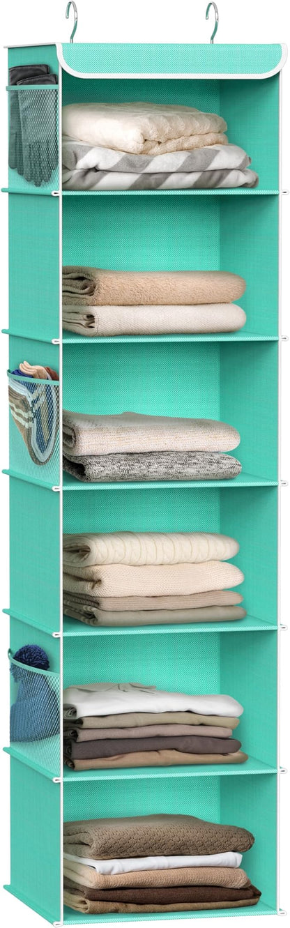 Simple Houseware 6 Shelf Hanging Closet Organizer