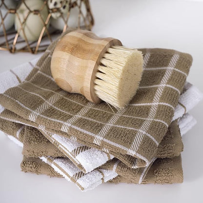 Ritz Premium 3-Pack Kitchen Towel & 6-Pack Dish Cloth Set