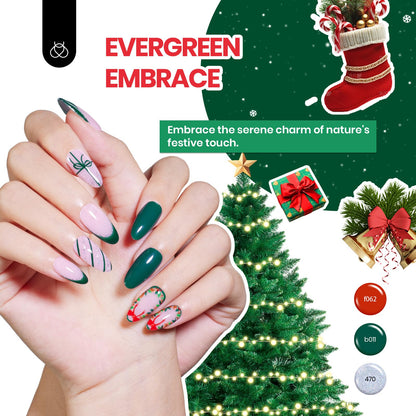 Beetles Gel Nail Polish Kit with U V Light - 80Pcs Fall Nail Fest Color Enchantment 55 Colors Gel Polish Starter Kit with Base Top Coat DIY Nails Stickers Manicure Tools Gift for Women Teens Girls