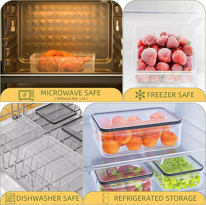 50 PCS Food Storage Containers