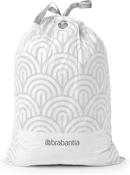 Brabantia PerfectFit Trash Bags Thick Plastic Trash Can Liners