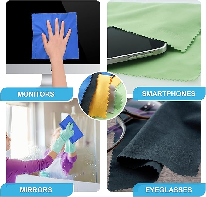 Eco-Fused XL Microfiber Cleaning Cloths