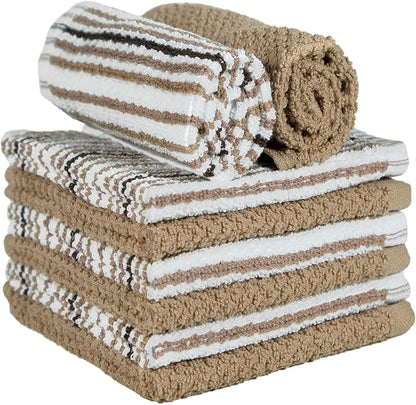 Bumble Premium Dish Cloths Towel 12"x12" | 100% Natural Ring Spun Cotton Tea