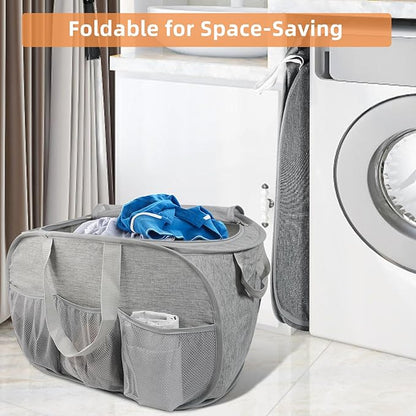 4 Pack Collapsible Laundry Baskets