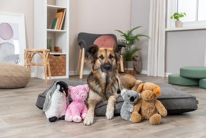 Be Eco Elly the Koala Plush Dog Toy for All Dogs, 8.5" Fun and Cuddly Squeaky Dog Toy, 97% Recycle Material