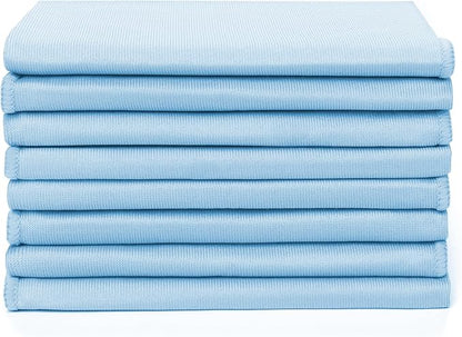 Zflow Microfiber Glass Cleaning Cloths