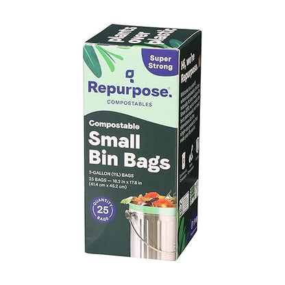 Repurpose Compostables Repurpose 3 Gallon, 11 Liter Super Strong, Small