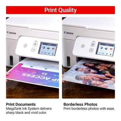 Canon Megatank G3290 All-in-One Wireless Supertank [Megatank] Printer | Print, Copy, Scan | Mobile Printing |2.7" LCD Color Touchscreen | Auto Duplex