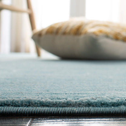 SAFAVIEH Vision Collection Area Rug - 5'1" x 7'6", Aqua, Modern Ombre Design, Non-Shedding & Easy to Clean, Ideal for Living Room, Bedroom, Dining Space (VSN606B)