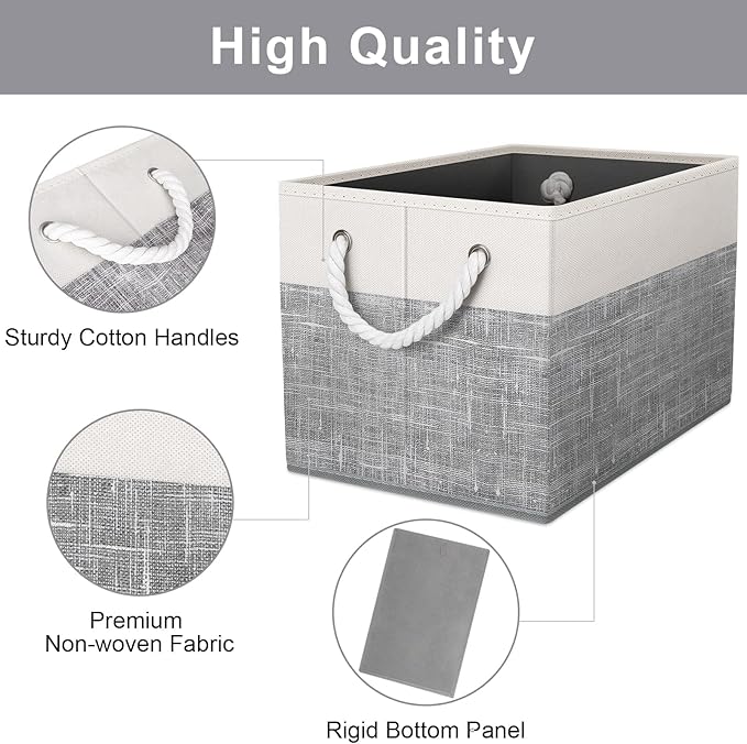 Fab totes Storage Bins, Foldable Storage Baskets