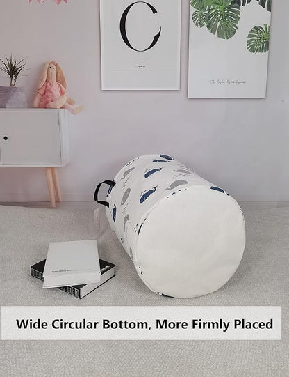 QUEENLALA Large Storage Basket, Laundry Hamper/Bathroom/Home Decor/Collapsible