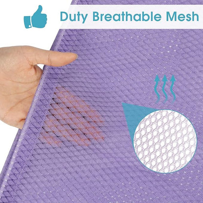 2 Pack Mesh Laundry Bags, 23 x 34 Inches Heavy Duty Mesh Laundry Bag, Large