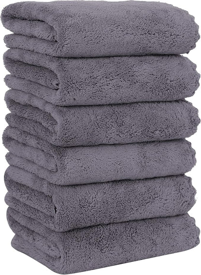 MOONQUEEN 6 Pack Premium Hand Towels