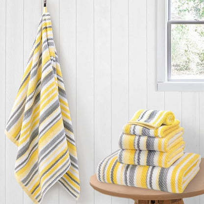Bath Towels with Hanging Loops, Quick Dry, Absorb & Lightweight, 2 Bath 28"x52"