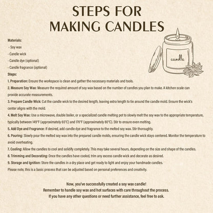 Soy Wax Flakes, Waxcanpy Natural Candle Wax, Organic Soy Wax for Candle Making from Farm, No Additives, Harmless and Pure (20lb)