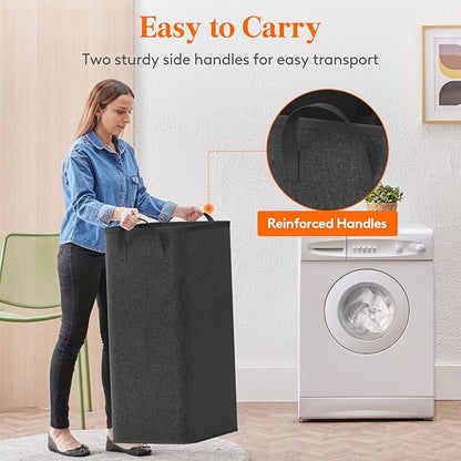 Lifewit 100L Large Tall Laundry Hamper, Collapsible Laundry Basket