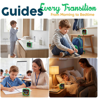Digital Visual Timer for Kids - Rechargeable, Silent Count Up/Down for Calmer Routines - 99 Min Countdown Kids Timer for Classroom, Home & Therapy - Builds Focus & Independence
