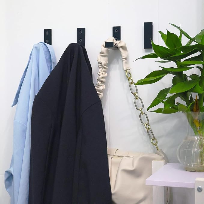 OHIYO Folding Wall Hook 2PCS Folding Coat Hooks
