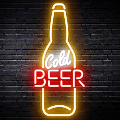 Kavaas Its 5 O'clock Somewhere Neon Sign, Neon Bar Signs for Home Bar Decor, Man Cave Pub Party - Best Gifts for Husband, Father, Birthday, Christmas