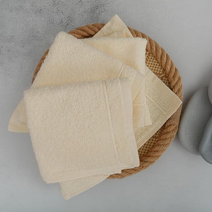 Tens Towels Pack of 12 Washcloths, 12 x 12 Inches, Lighter Weight, Quick to Dry