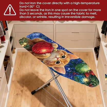 Nuxovilar Ironing Board Covers Winter Kitten