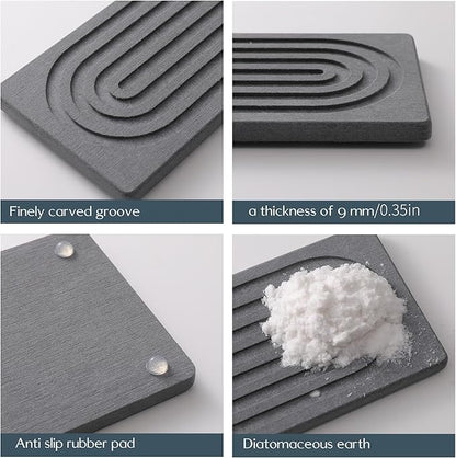 Stone Quick Dry Faucet Mat for Kitchen Sink Stone Faucet Mat for Kitchen Sink