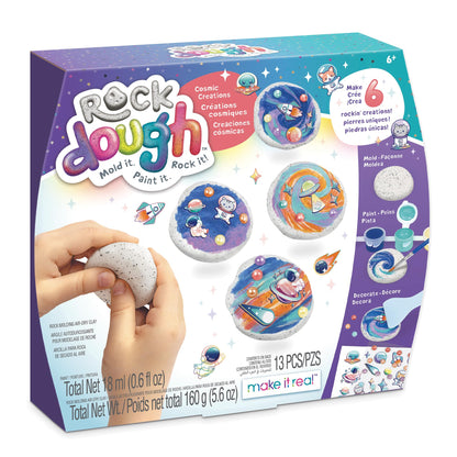Make It Real Rock Dough Cosmic Creations Rock Molding Air-Dry Clay