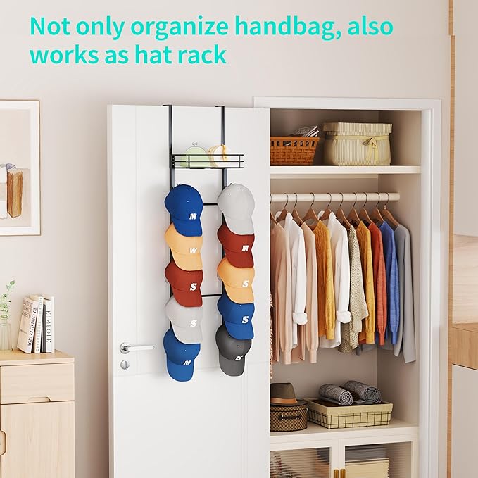 HapiRm Over The Door Purse Organizer