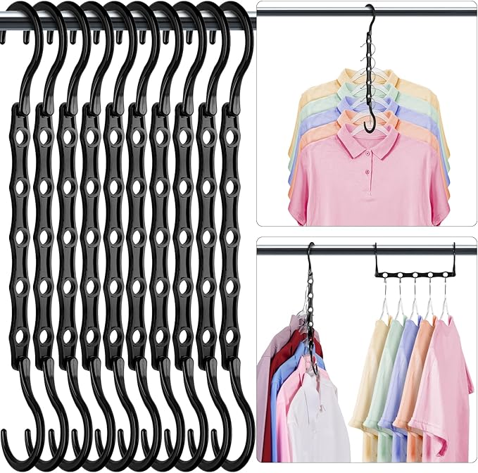 HOUSE DAY Closet Organizers and Storage 12 Pack, College Dorm Room Essentials