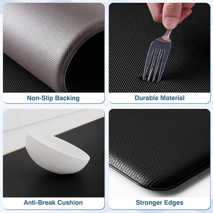 StepRite Kitchen Mats, Cushioned Anti Fatigue Kitchen Mats